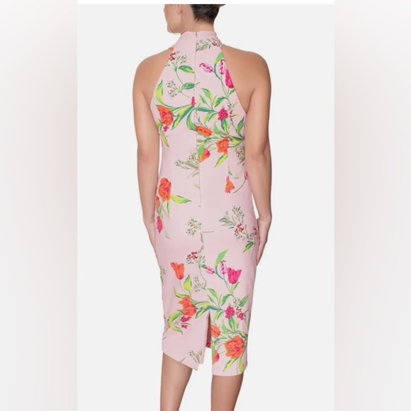 Rachel Roy Soft Tulip Floral Halter Neck Dress - new with tags never worn! - Picture 2 of 4